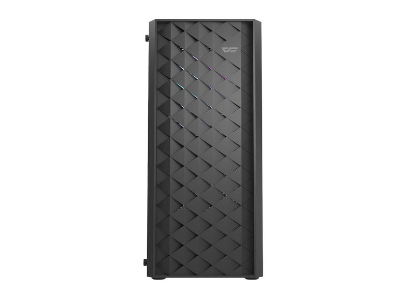 Darkflash Computer case DK351 + 4 fans (black) - Gehäuse - Miditower - Schwarz