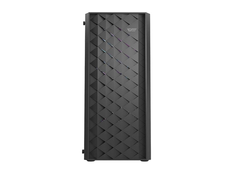 Darkflash Computer case DK351 + 4 fans (black) - Gehäuse - Miditower - Schwarz