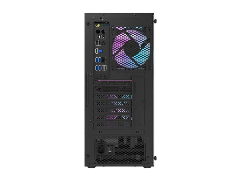 Darkflash Computer case DK351 + 4 fans (black) - Gehäuse - Miditower - Schwarz