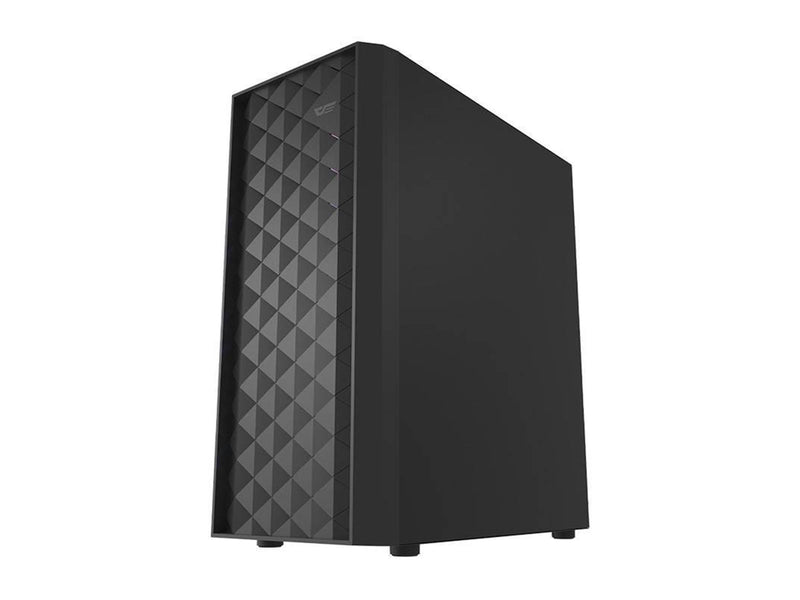 Darkflash Computer case DK351 + 4 fans (black) - Gehäuse - Miditower - Schwarz