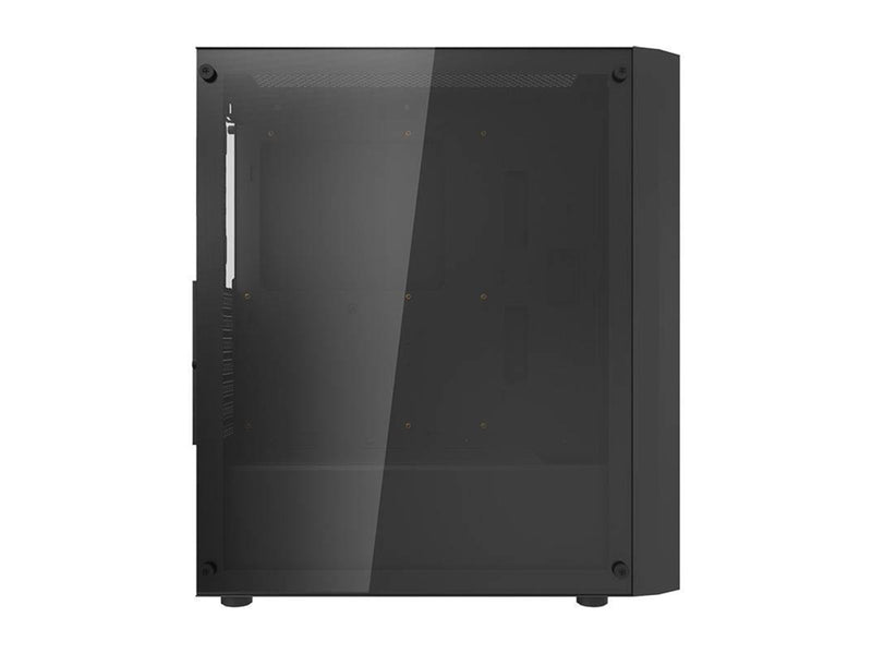 Darkflash Computer case DK351 + 4 fans (black) - Gehäuse - Miditower - Schwarz