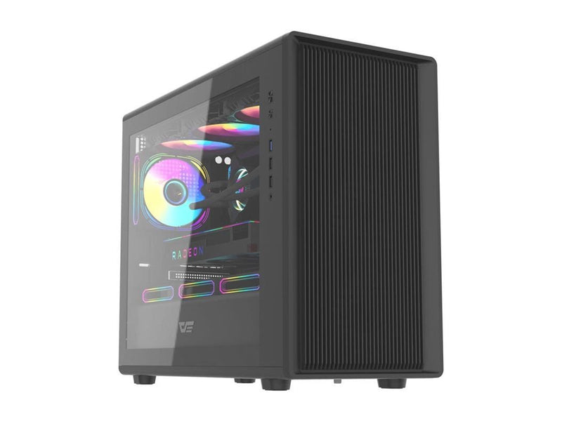 Darkflash DB460M Computer Case - Gehäuse - Schwarz