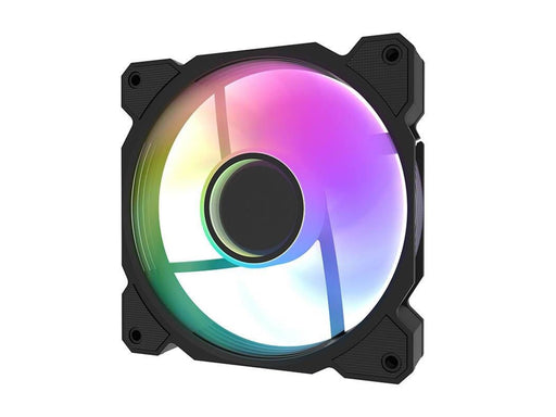 Darkflash DR08 Cooling Fan (Black) - Gehäuselüfter - 120mm - Schwarz - 30 dBA