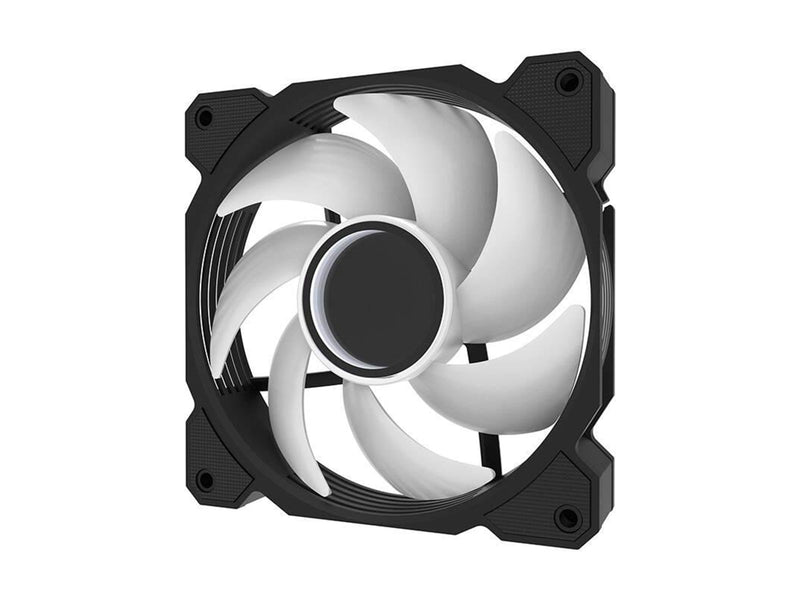 Darkflash DR08 Cooling Fan (Black) - Gehäuselüfter - 120mm - Schwarz - 30 dBA