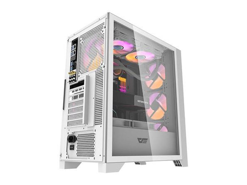 Darkflash DRX70 MESH - Gehäuse - Miditower - Weiß