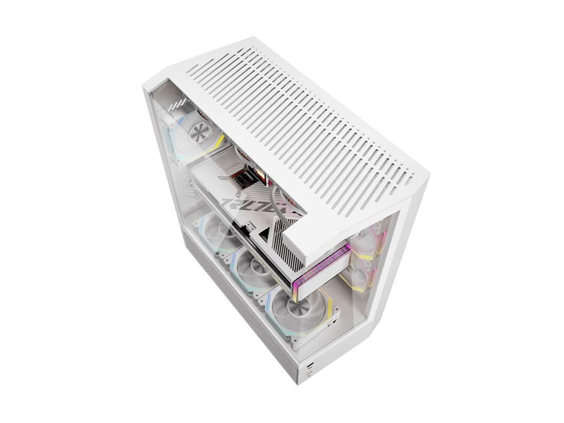Darkflash DS900WS ATX Computer Case - Gehäuse - Weiß