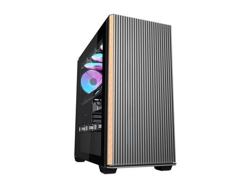 Darkflash DS900WS Computer Case + 4 Fans - Gehäuse - Schwarz