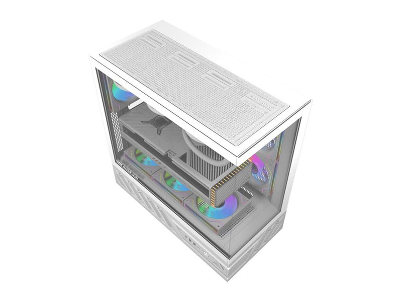 Darkflash DS950 Computer Case - Gehäuse - Weiß