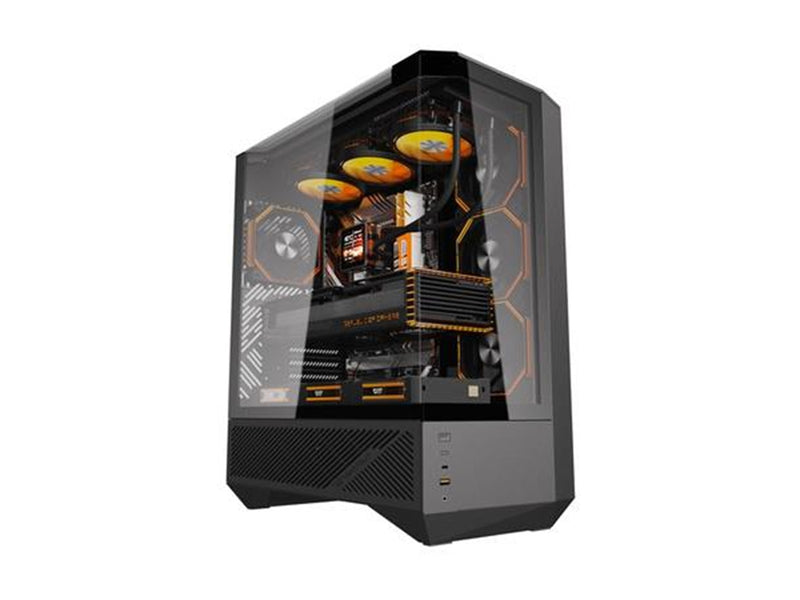 Darkflash DY460 Computer Case with 4 ARGB Fans - Gehäuse - Schwarz