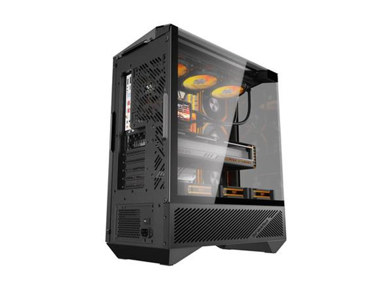 Darkflash DY460 Computer Case with 4 ARGB Fans - Gehäuse - Schwarz