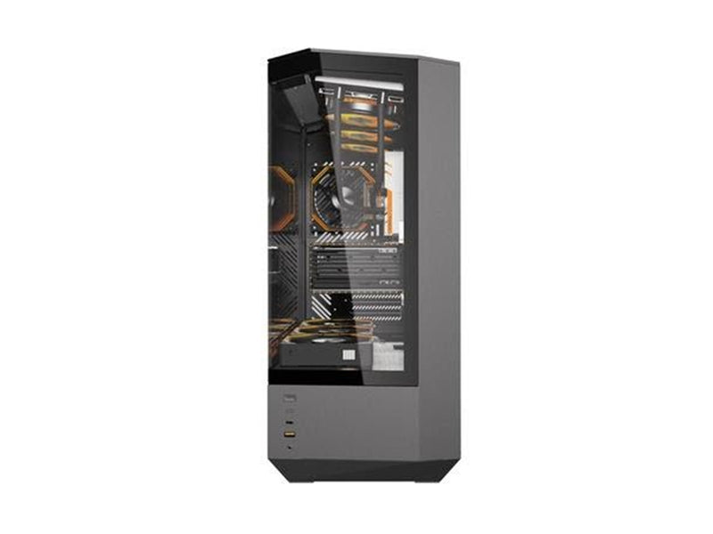 Darkflash DY460 Computer Case with 4 ARGB Fans - Gehäuse - Schwarz
