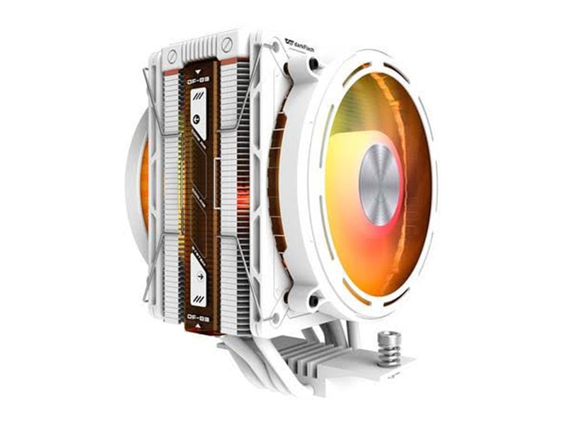 Darkflash E400 PLUS Active CPU Cooling - White