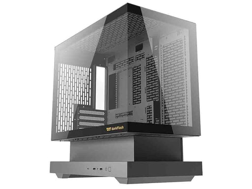Darkflash F1 Computer Case with 6 ARGB Fans - Gehäuse - Schwarz