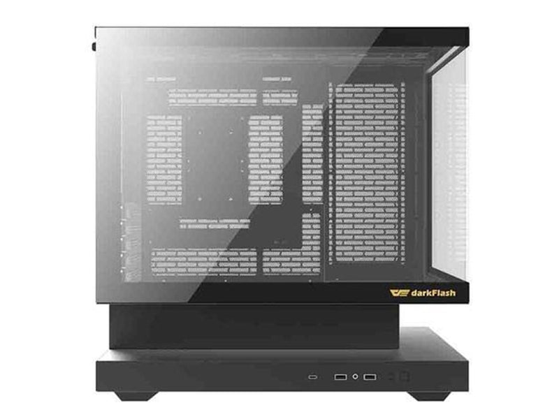 Darkflash F1 Computer Case with 6 ARGB Fans - Gehäuse - Schwarz