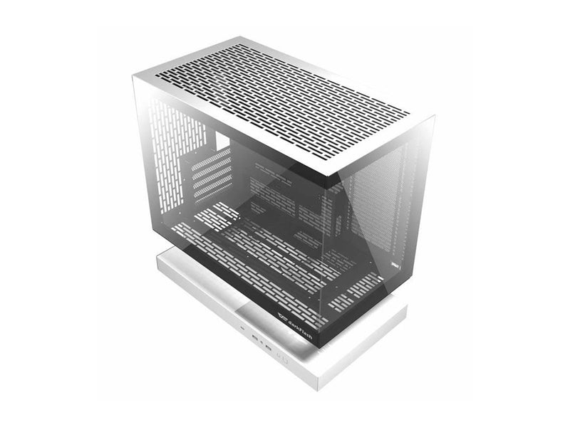 Darkflash F1 Computer Case with 6 ARGB Fans - Gehäuse - Weiß