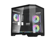 Darkflash FT350 Computer Case with 5 ARGB Fans - Black - Gehäuse - Schwarz