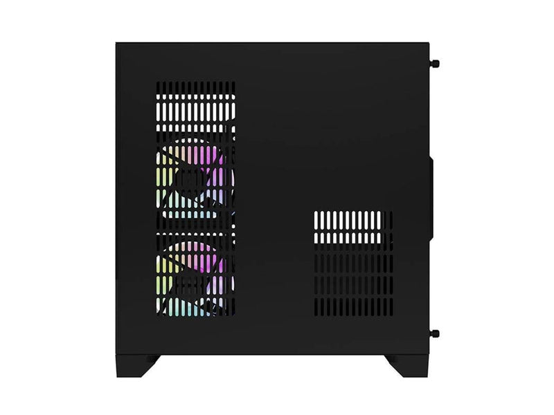 Darkflash FT350 Computer Case with 5 ARGB Fans - Black - Gehäuse - Schwarz