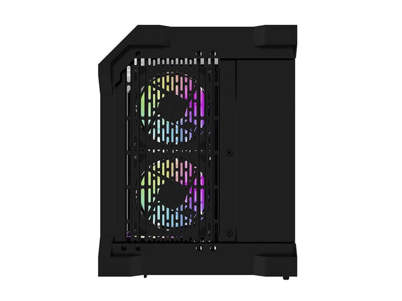Darkflash FT350 Computer Case with 5 ARGB Fans - Black - Gehäuse - Schwarz