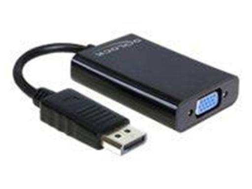DeLOCK Adapter Displayport male > VGA 15 pin female - DisplayPort adapter - 21 cm