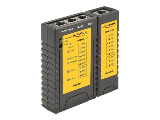 DeLOCK Cable Tester RJ45 / RJ12 + Portfinder