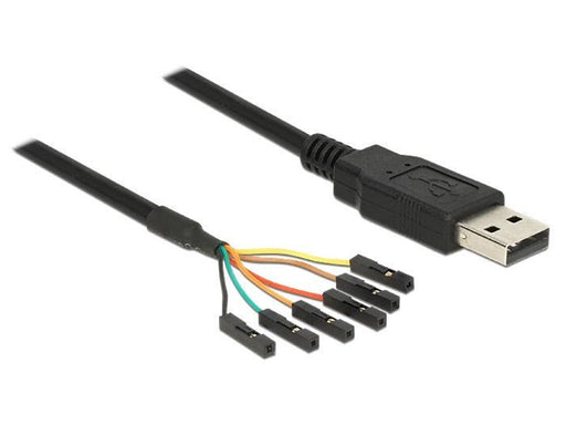 DeLOCK Converter USB 2.0 > Serial-TTL 6 pin pin header connector individually 1.8 m (3.3 V)