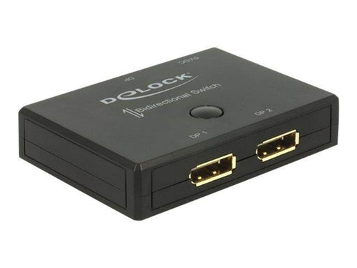 DeLOCK Displayport 2 - 1 Switch bidirectional 4K 60 Hz