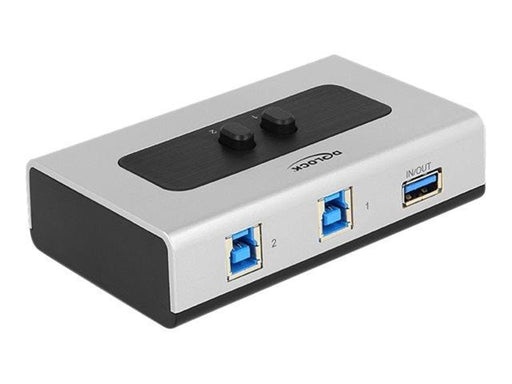 DeLOCK Switch USB 3.0 2 port Manual Bidirectional USB-Hubs - 2 - Schwarz