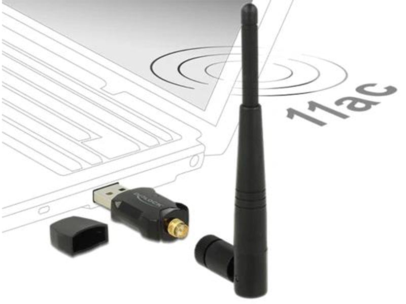 DeLOCK USB 2.0 Dual Band WLAN ac/a/b/g/n Stick