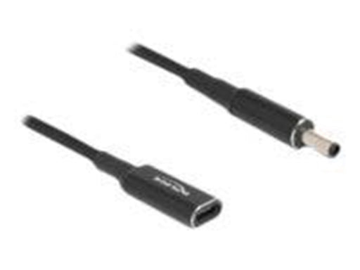 DeLOCK - power connector adaptor - USB-C (power only) to DC jack 4.5 x 3.0 mm - 15 cm