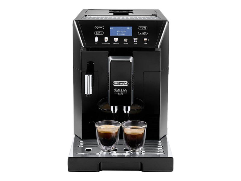 DeLonghi De'Longhi Eletta Cappuccino Evo ECAM46.860.B - automatic coffee machine with cappuccinatore - 15 bar - black