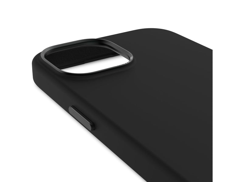 Decoded AntiMicrobial Silicone Backcover for iPhone 15 Graphine