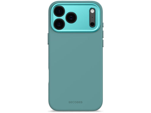 Decoded - AntiMicrobial Silicone Backcover for iPhone 17 Pro Max - Retro Blue
