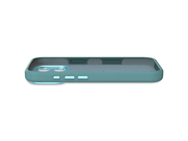 Decoded - AntiMicrobial Silicone Backcover for iPhone 17 Pro  - Retro Blue