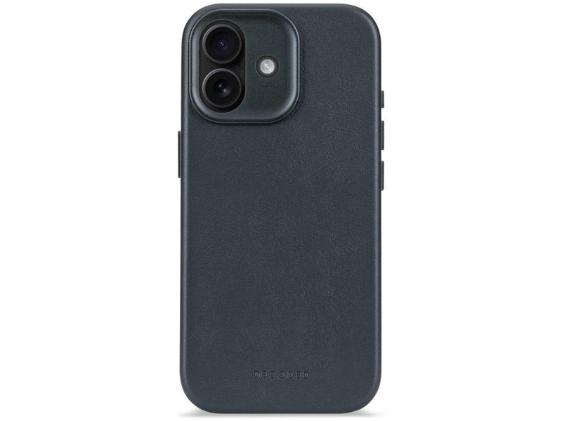 Decoded - Leather Backcover for iPhone 17 - Navy shadow