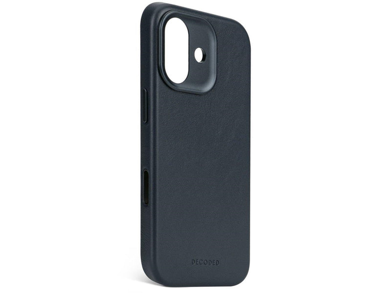 Decoded - Leather Backcover for iPhone 17 - Navy shadow