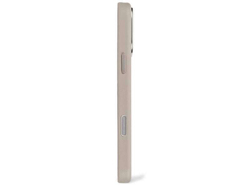 Decoded - Leather Backcover for iPhone 17 Pro Max - Solid Clay