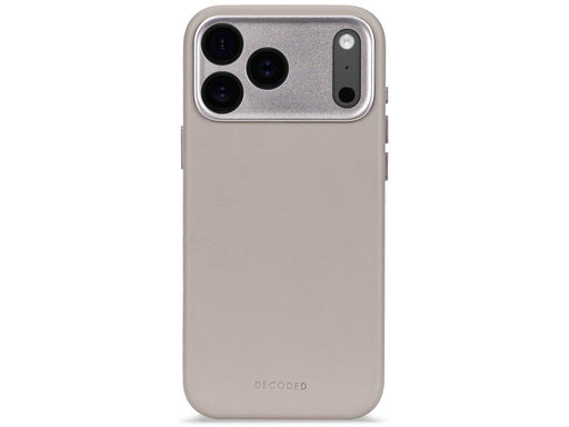 Decoded - Leather Backcover for iPhone 17 Pro Max - Solid Clay