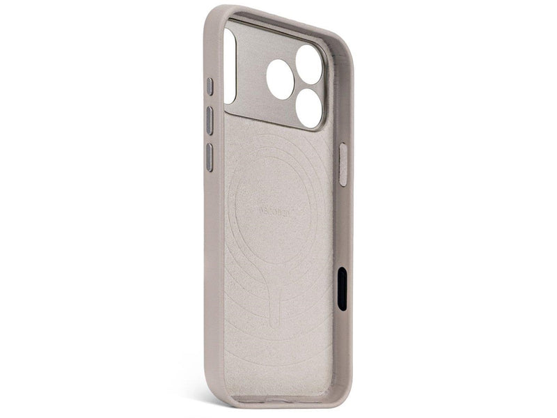 Decoded - Leather Backcover for iPhone 17 Pro Max - Solid Clay