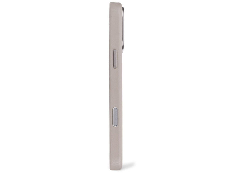 Decoded - Leather Backcover for iPhone 17 Pro Max - Solid Clay