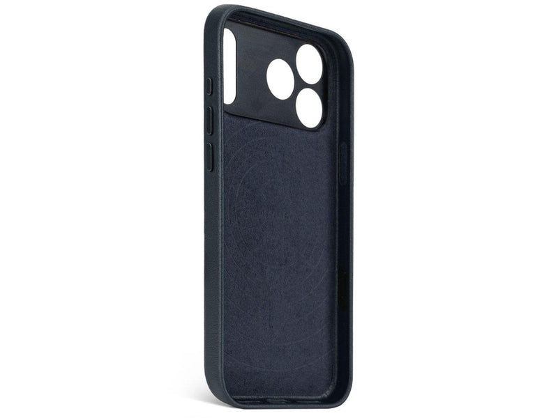 Decoded - Leather Backcover for iPhone 17 Pro  - Navy Shadow
