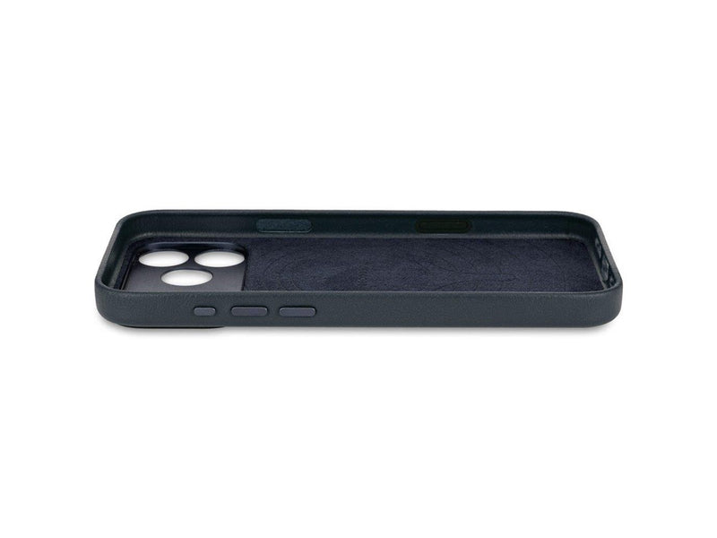 Decoded - Leather Backcover for iPhone 17 Pro  - Navy Shadow