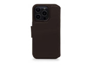 Decoded Leather Detachable Wallet for iPhone 14 Pro Max Brown