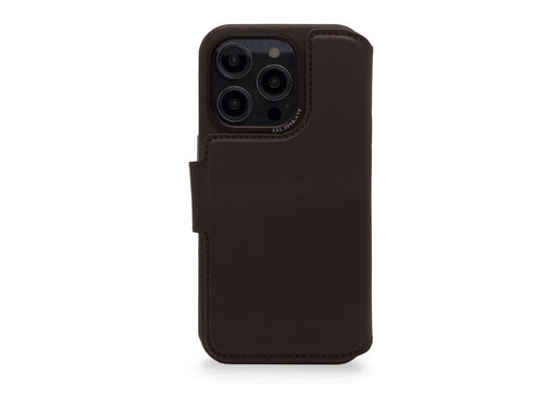 Decoded Leather Detachable Wallet for iPhone 14 Pro Max Brown