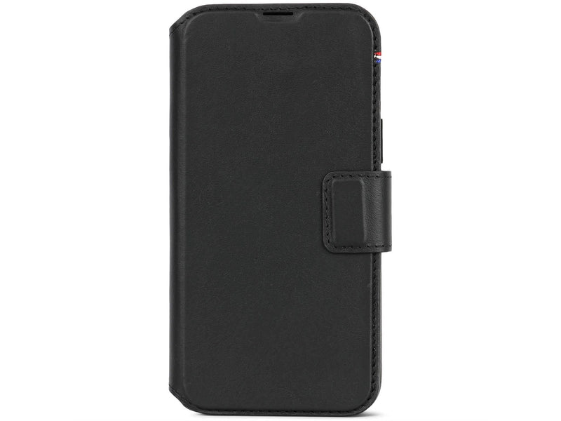 Decoded Leather Detachable Wallet for iPhone 15 Plus Black