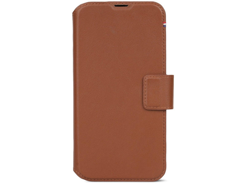 Decoded Leather Detachable Wallet for iPhone 15 Pro Max Tan