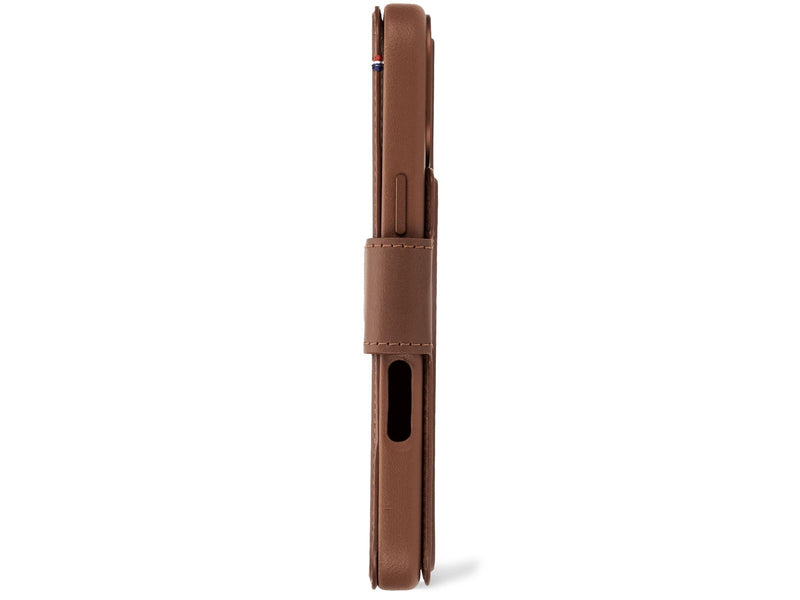 Decoded Leather Detachable Wallet for iPhone 16 Pro Max Tan