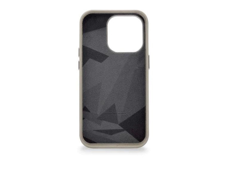 Decoded Leather Embossed Backcover for iPhone 14 Pro Clay