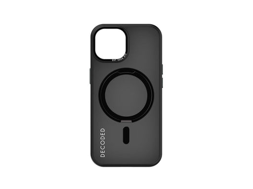 Decoded Recycled Plastic Transparent Loop Stand BackCover for iPhone 15 Ash