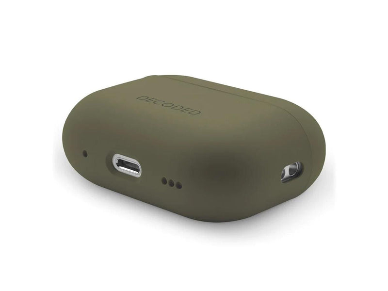 Decoded Silicone Aircase for Airpods Pro Gen 2 / Airpods Pro Gen 1 Olive