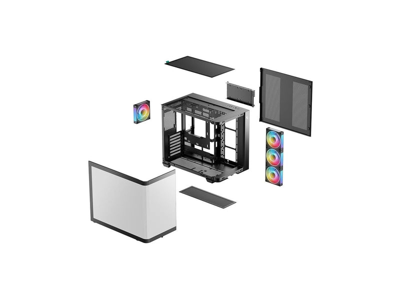 DeepCool CG530U 4F - Gehäuse - Tower - Schwarz